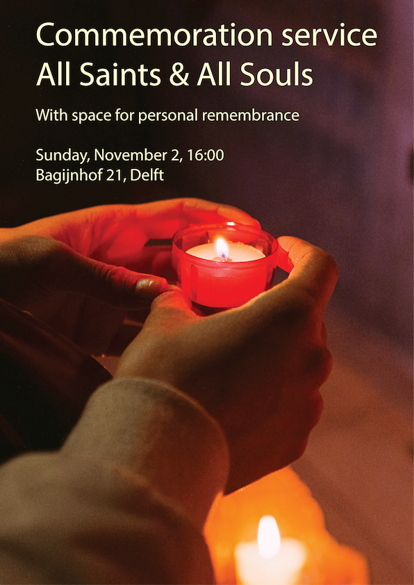 Commemoration service All saints and all souls Sunday November 2, 2025, 16:00